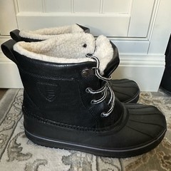 London Fog Unisex Boots, Size 4