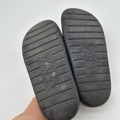 Zara Kids Marvel Slide Sandals Size EU 36 Comics Super Heroes Summer Pool Beach