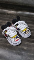 Custom Mickey Mouse Sneakers | Birthday gift | Kids Custom Shoes