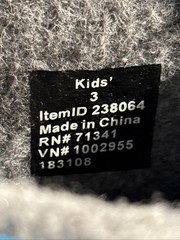 Snow Boots Kids Size 3 Teal Gray With LIner Unisex LL Bean Excelllent Condition