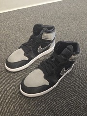 Jordan 1 Retro High OG (PS) Black/Medium Grey-White Unisex Kids US 3Y FD5304-010