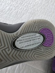 Nike Kyrie Flytrap II Lifestyle Sneakers Gray/Violet Size 7Y Youth (AQ3412-003)
