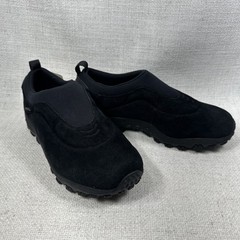 NWT Merrell Chameleon Thermo Moc Youth Size 5.5 Black Slip On Shoe Non Marking