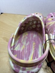 Crocs Kids Lilo & Stitch Classic Glow Marbled Clog Pink Crush Multi Size J 1