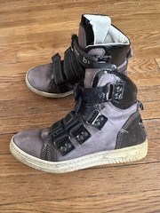 Bumper Performance Kids HighTop Sneaker Size 13 EU31 (Made In Italy)