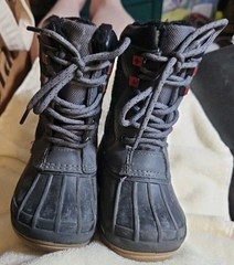 Swiss Tech Toddler Boys Winter Boots, Size 7 – Memory Foam, Waterproof 👢
