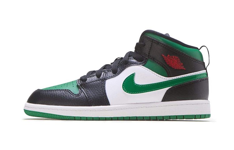 Jordan 1 Mid PS Black Pine Green 640734-067