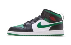Jordan 1 Mid PS Black Pine Green 640734-067