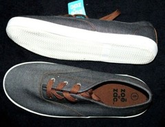 Zoe & Zac Nolan Chambray Lace-Up Classic Canvas Casual Sneakers Shoes 5