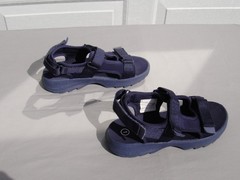ART CLASS BLUE SANDAL ANKLE STRAP ADJUSTABLE STRAPS KIDS SIZE 1