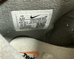 Nike Dunk High SE Retro Size 3.5Y Light Bone Tumbled Grey DM1028 001