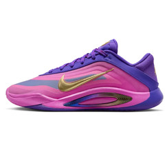 [HF7001-500] -Men- Nike A’One Low top Children’s Basketball Shoes Fiery Purple K