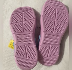 Joybees Active clogs girls size J3 pink/blue slip ons Shoes