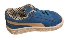 Puma Cookie Monster Blue Suede Sesame Street 50 Kids Shoes US Size 5C
