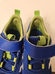 adidas Kids‘ Unisex 11 1/2 Racer Shoes Royal Blue/Cloud White/Lucid Lime 11.5K