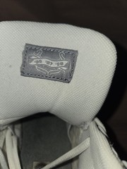 Jordan 6 Rings White/Gray Mid-Top Basketball Sneakers Kids US 7Y 323419-121