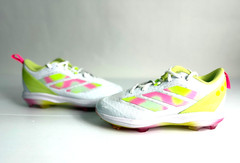 Adidas Adizero Instinct TP Softball Cleats White Pink Unisex Kids 6 ID3478