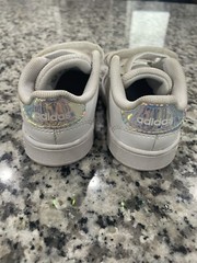 Adidas Superstar Shell Toe Holographic Metallic Baby Shoes Toddler Sneakers 5K