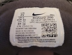 Nike Manoa Boots Youth Size 7Y Brown Leather Hiking Trail Walking Excellent