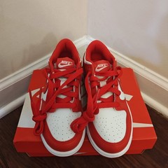 Nike Dunk Low University Red PSE Kids 12C New Without Tags NWOT In Box