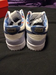 Nike Dunk Low GS Blue/Midnight Navy-white Used Great Condition Size 7y