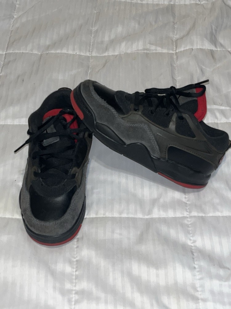Nike Air Jordan 4 RM Black Varsity Red Anthracite (FQ7938 060) Kids Size 13C