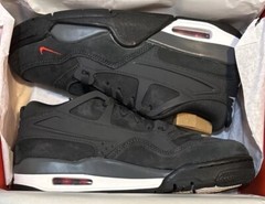 NIB Nigel Sylvester x Air Jordan 4 RM SP (GS) Driveway Grey HJ9746-004 Size 7Y