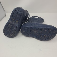 Crocs Toddler Pull On Rain Boots Navy Blue 12803 US (2776)* Size c10