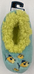 SNOOZIES Toddler Cozy Non-Skid Soles Foot Covering Slippers Various Styles/Sizes