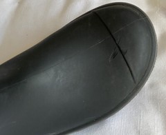 Kamik Black/Gray Stomp Waterproof Rubber Rain Boots Youth Kids/Boys/Girls Size 4