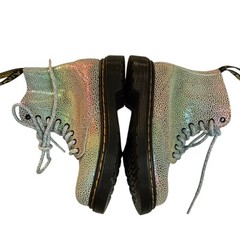 Dr. Martens 1460 Pascal Kids Boots Rainbow Iridescent Leather Size 7 US 6 UK