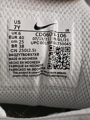 Nike Air Max Plus Tn Gs Fresh Mint White Black Grey 7Y/8.5 Woman CD0609-106