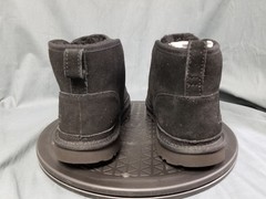 UGG Neumel Boot Kids ‚Chopd‘ Boots Suede Lace-Up Black Size 6 NEW IN BOX!