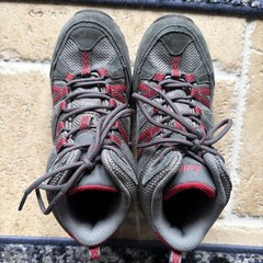 Northside Gray Unisex Kids Freemont Waterproof Hiking Winter Fall Boots Size 6