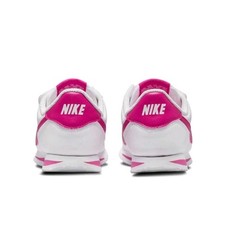 Nike Cortez Basic SL Low White Pink Prime, Size 1Y (PS)