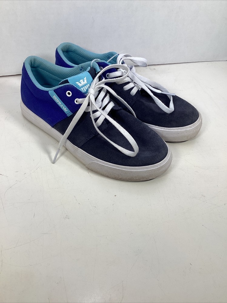 Supra Skateboard Children’s Shoes Size 4.5 USA Blue/ UK 3.5/EUR 36.5