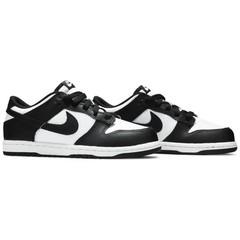 Nike Dunk Low Retro White Black Panda Preschool Children Sneakers New