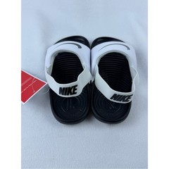 NWT Nike Kawa Slides (TD) – Black & White – Toddler Size 9c