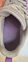 Under Armour Assert 7 Kids Athletic Shoes Gray Purple Pink Youth Sneakers