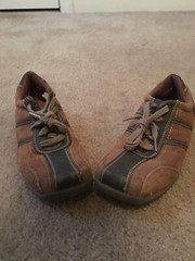 Rip Kicks Boys Size 13.5 Brown Lace Up Brown