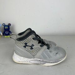 Under Armour Steph Curry High Top Gray Sneakers Toddler Size: 6