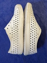 Native Jefferson White Water Friendly Slip On Sneaker J4 Big Kid Size 4