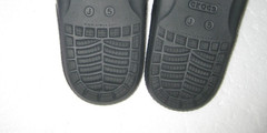 CROCS Junior Size 5 Black Iconic Comfort Slides Water Proof