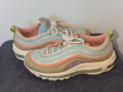 Nike Air Max 97 SE GS Sun Club Copa Wheat Grass Size 6.5Y DQ4126-400