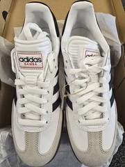 ADIDAS Samba OG J White – IF1944 JUNIOR SIZES 5.5 Youth