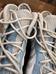 Nike Little Posite One GS Aura Worn Blue White Youth Size 7 DM1090-400