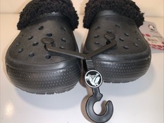Crocs Mammoth Lined Clog Toddler Little Kid Size C12 C13 M Black New with Tags