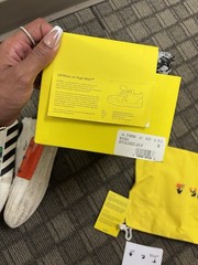 Off-White c/o Virgil Abloh Monsters Vulcanized Kids Sneakers White Black