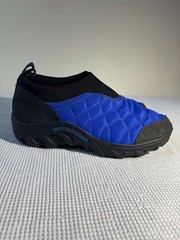 Cobalt Blue Quilted MERRELL Alpine Moc Ankle Shoe Slip Ons Kids 5