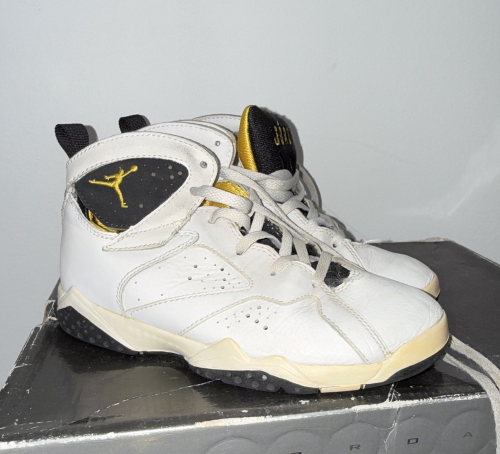 Jordan 7 Retro Maize White/Black/Yellow 1Y 304773-172